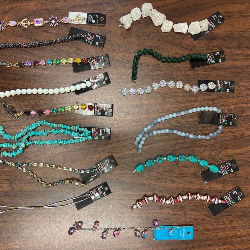 Colorful Beaded Jewelry Set